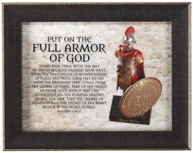 Full Armor Of God 14x11 Framed Wall Art