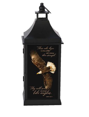 Eagle Isaiah 40:31 Large Outdoor Lantern