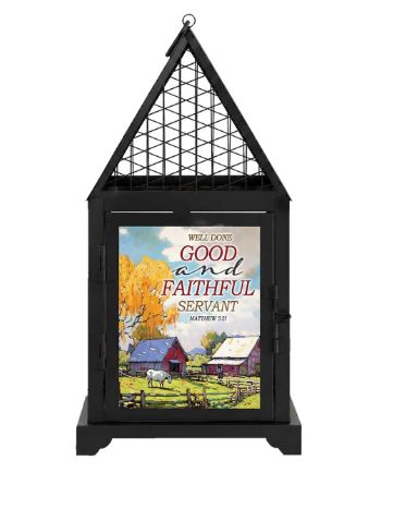 Well Done Good And Faithful Lantern