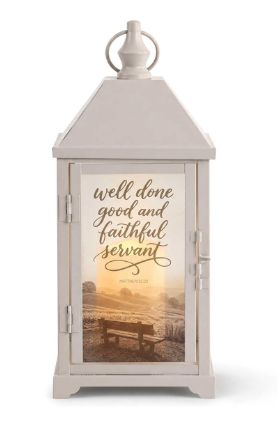 Well Done Good &amp; Faithful Lantern