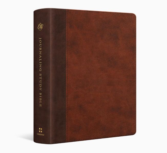 ESV Journaling Study Bible: TruTone®, Brown/Chestnut, Timeless Design