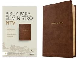 Biblia Para el Ministro Brown NTV, letra grande con Filament