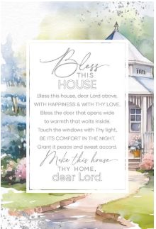 Bless This House 6" x 9"