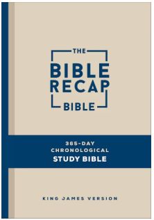 The Bible Recap KJV HC 365-Day Chronological Study Bible