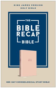 The Bible Recap KJV Pink 365-Day Chronological Study Bible