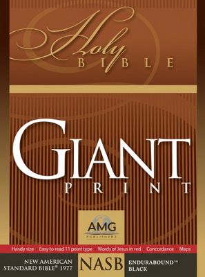 NASB 1977 Giant Bible Bible-Brown EnduraBound