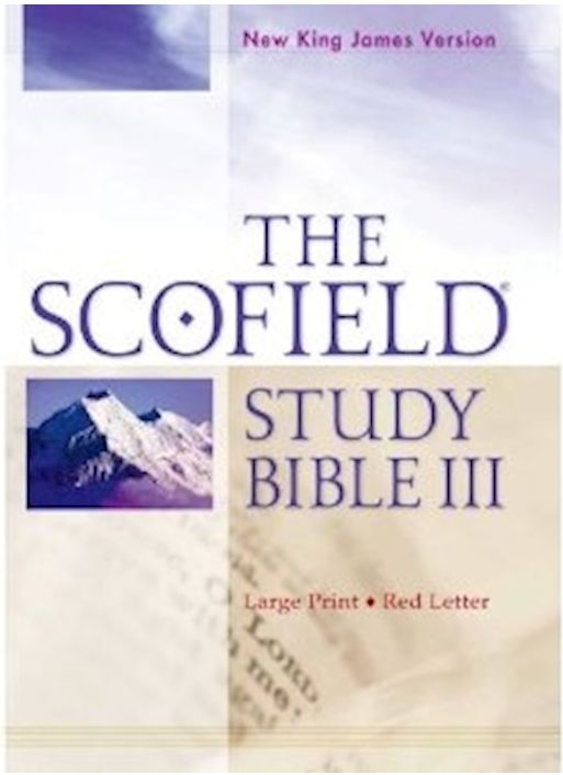 NKJV Scofield Study Bible Iii/Large Print-Hardcover
