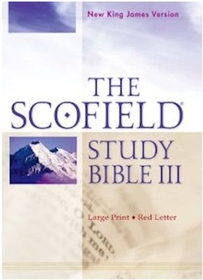NKJV Scofield Study Bible Iii/Large Print-Hardcover