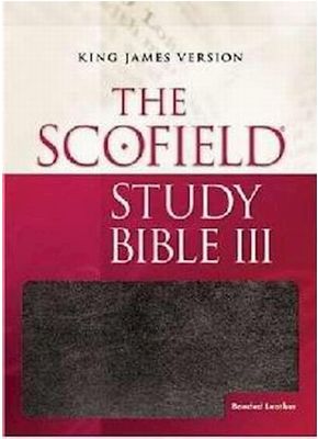 KJV Scofield Study Bible Iii-Burgundy Bonded Leather Indexed