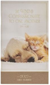 2027 Be Kind and Compassionate Small Daily Planner - Ephesians 4:32