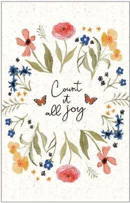 Count It All Joy Faith Share It Prayer Card