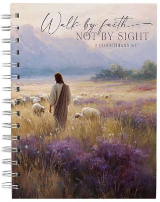 Walk By Faith, Note By Sight-Spiral Notebook