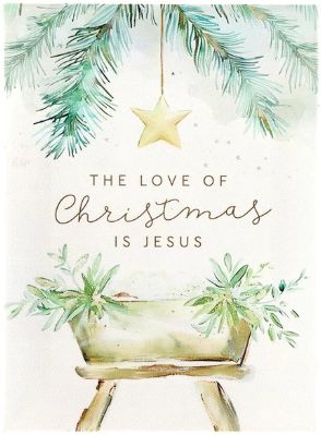 The Love Of Christmas- O Holy Night Mini Canvas