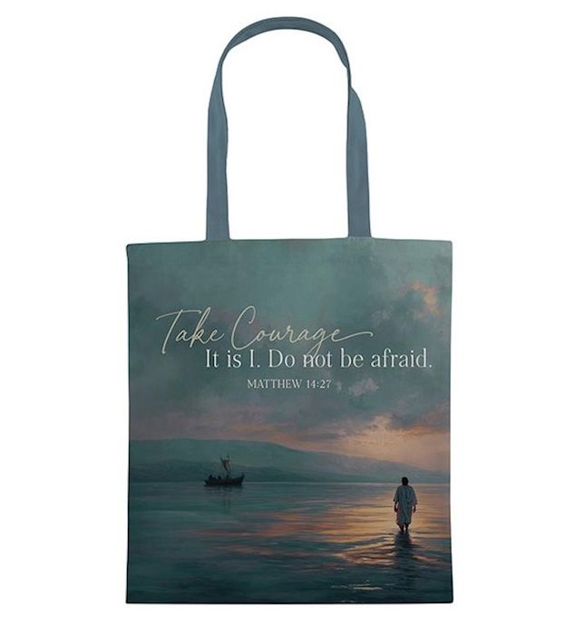 Take Courage Tote Bag