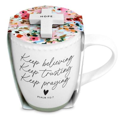 Wrapped In Love Keep Believing Hope Mug