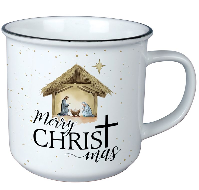 Merry Christmas Vintage Mug