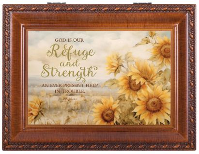 God Is Our Refuge Psalm 46:1 Music Box