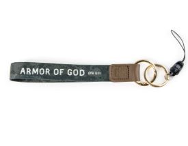 Armor of God, Eph 6:11 Logos Tap Wrist Lanyard Keychain