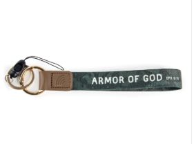 Armor of God, Eph 6:11 Logos Tap Wrist Lanyard Keychain