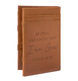 Be Still, Psalm 46:10 Logos Tap Wonder Wallet