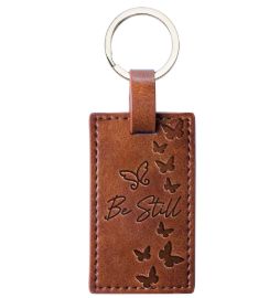 Be Still, Psalm 46:10 Logos Tap Keychain
