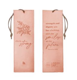 She is Strong, Proverbs 31:35 Logos Tap Bookmark
