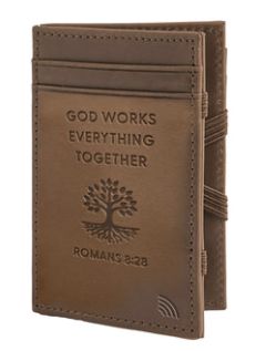 God Works, Romans 8:28 Logos Tap Wonder Wallet
