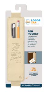 All Things Are Possible, Matt. 19:26 Logos Tap Pen Pocket