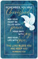You Are Cherished, Numbers 6:24 Logos Tap Wallet Card