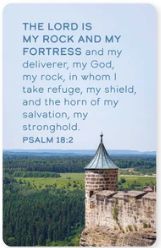 My Rock and My Fortress, Psalm 18:2 Logos Tap Wallet Card