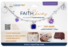 Joy of the Lord Logos Tap Faith Charms