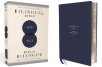 NIV/NVI Bilingual Bible, Revised Text 2022, Leathersoft, Navy / NIV/NVI, Biblia Bilingüe, Revisión 2022, Leathersoft, Azul Añil