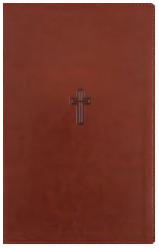 NASB, Personal Size Reference Bible, Large Print Brown Red Letter, 1995 Text