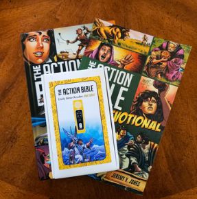 Action Bible + Action Bible Devotional + Daily Bible ReaderKids Read-While-Listening