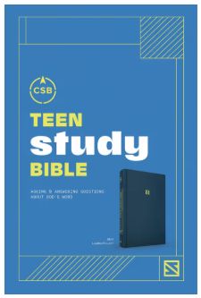 CSB Teen Study Bible Navy