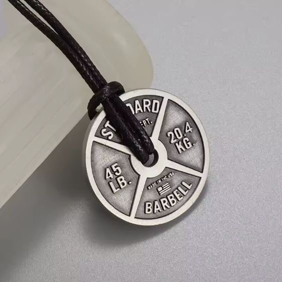 Colgante disco olímpico