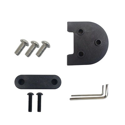 Bloc de renfort pour garde-boue et béquille pour pneu Xiaomi M365 / PRO scooter DIY 10 pouces Couleur: noir, rouge, blanc
