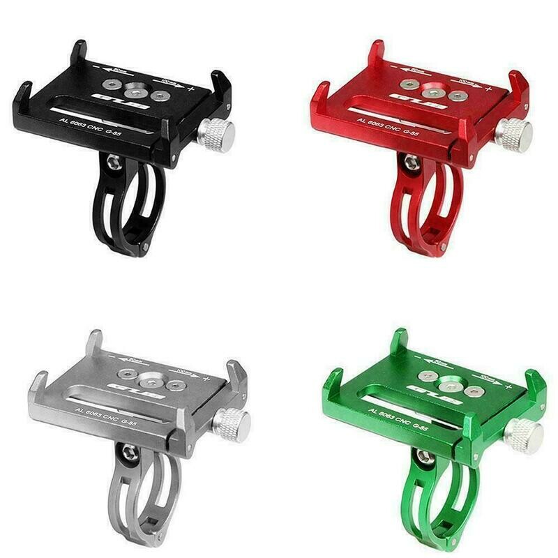 Support de téléphone en métal pour Xiaomi Mijia M365 (noir / rouge / argent / vert)