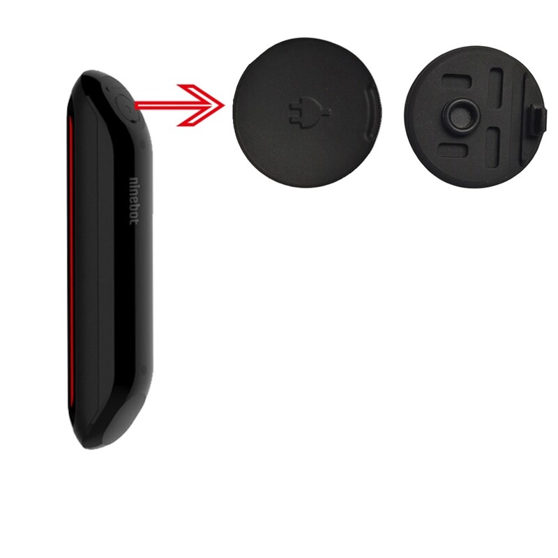 Capuchon en caoutchouc pour batterie externe pour Ninebot by Segway ES1/ES2 ou ES4