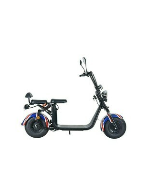 Scooter  Electrique City Coco Cool 2000W Homologué Route - Carte grise -  Drapeau UK