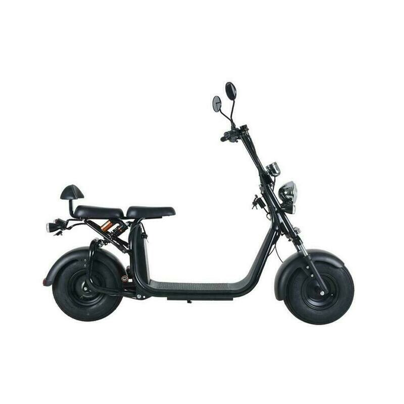 Scooter  Electrique City Coco Cool 2000W Homologué Route - Carte grise -  Noir