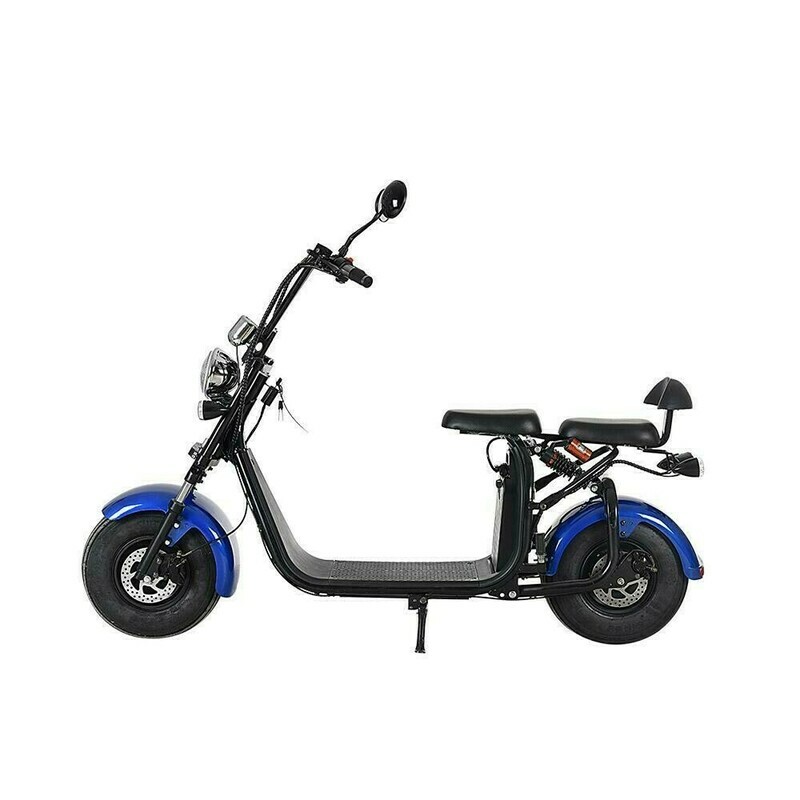 Scooter  Electrique City Coco Cool 2000W Homologué Route - Carte grise -  Bleu