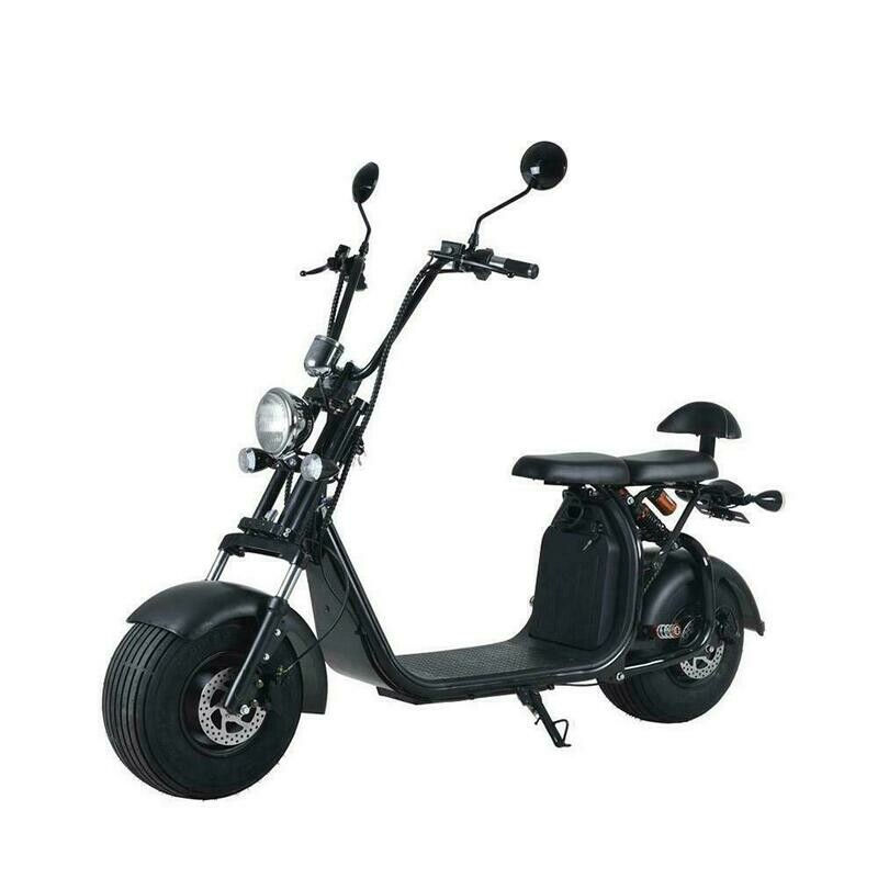 Scooter  Electrique City Coco Cool 2000W Homologué Route - Carte grise -  Noir