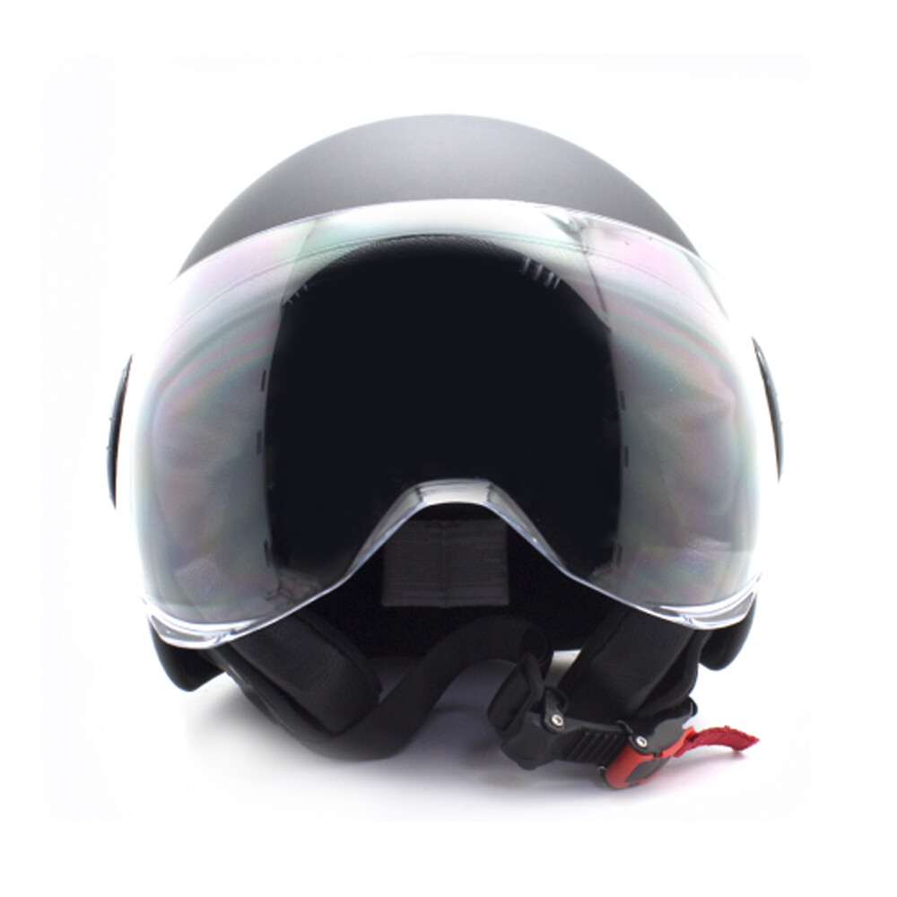 Casque de moto Jet Sunra Noir