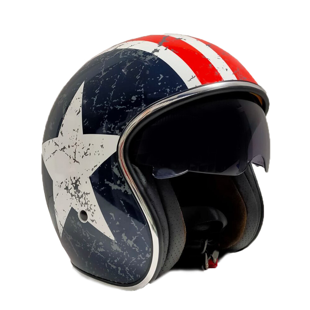 Casque de moto Jet Sunra UK