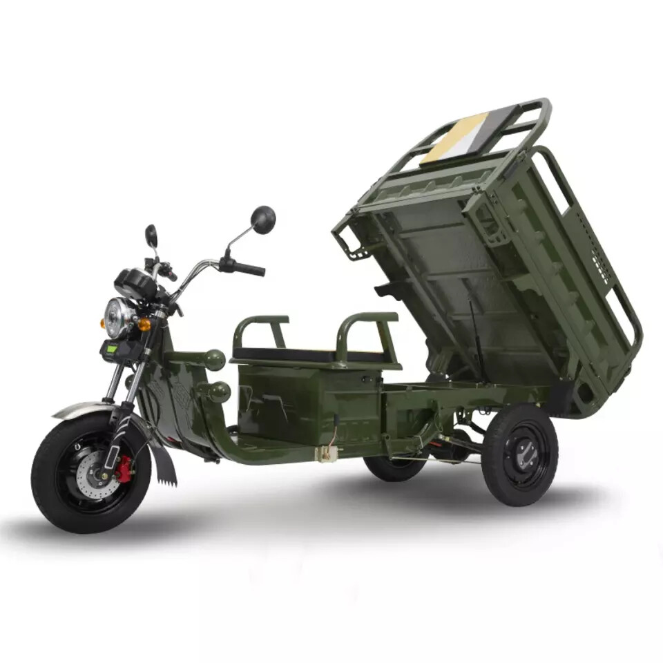 Triporteur Tricyle Electrique Cargoo 500 - Homologué Route