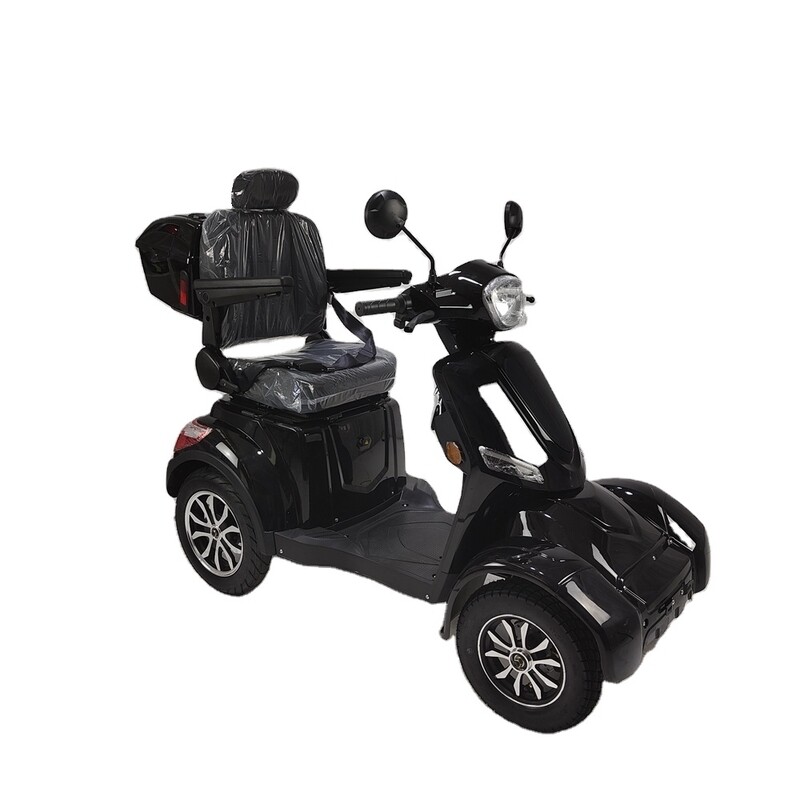 Quadriporteur Electrique 1000W VE-CO avec top case PMR - Homologué route