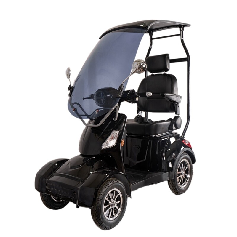 Quadriporteur Electrique 1000W VE-CO avec top case PMR - Homologué route