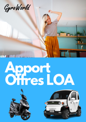 Offres LOA - Apport