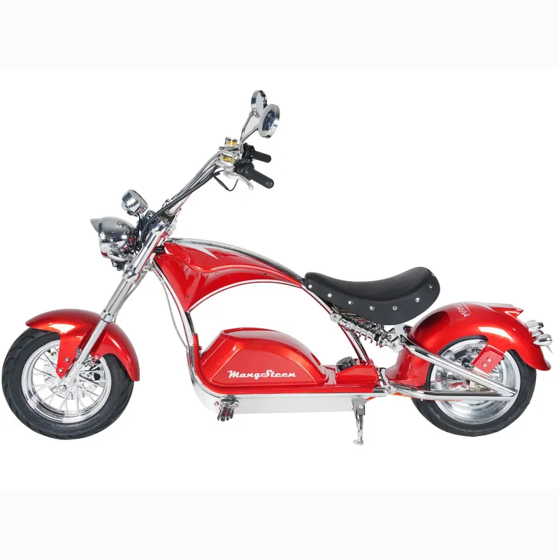 ​Scooter Électrique City Coco Chopper M1PS CHROME edition Mangosteen 4000W - 80km/h - Prise T2
